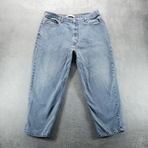 VTG Levis 560 Jeans Mens 40x30 Blue Loose Tapered Medium Wash Y2K Denim a